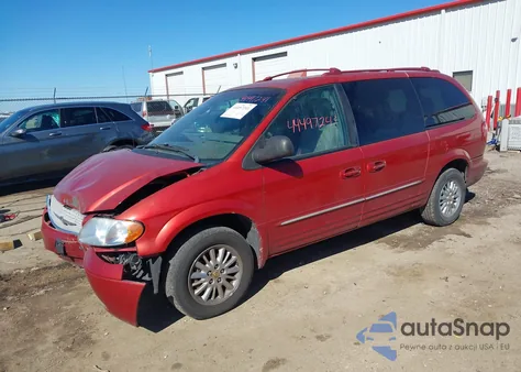 2002 Chrysler Town & Country Limited из США, поврежденный, VIN 2C8GP64L42R579552